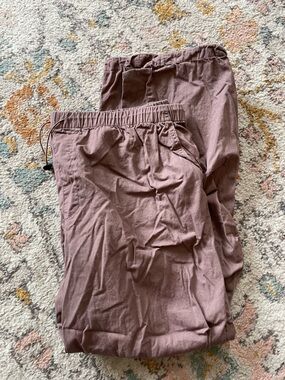 No Boundaries Mauve Drawstring Joggers